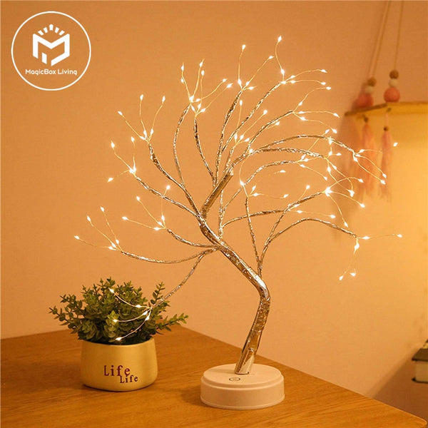 MINI ÁRVORE PARA DECORAÇÃO DE LED